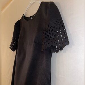 SHEIN Black Textured Fabric